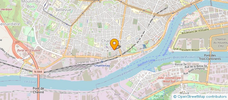 localisation de l'entreprise OGEC IMMACULEE à NANTES