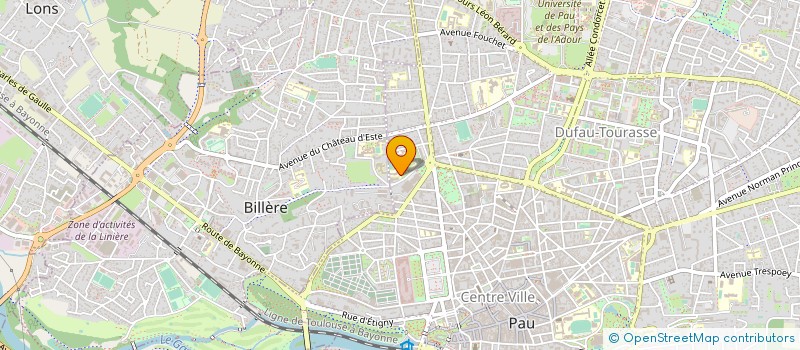 localisation de l'entreprise OGEC IMMACULEE CONCEPTION à PAU