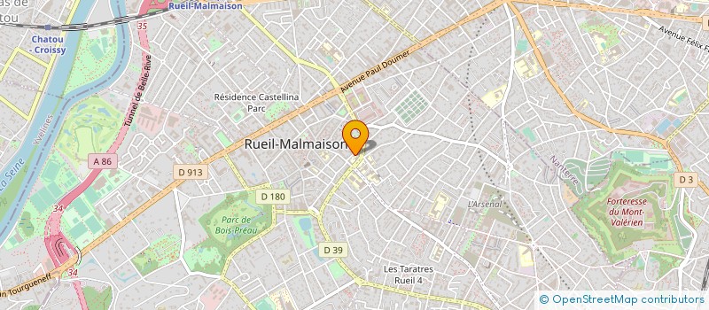 localisation de l'entreprise OGEC INSTITUTION NOTRE DAME à RUEIL-MALMAISON