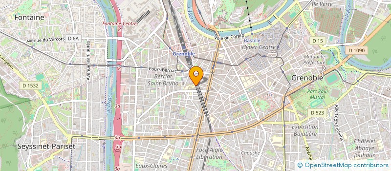 localisation de l'entreprise OGEC INSTITUTION SAINT BRUNO  GRENOBLE