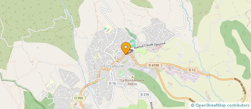 localisation de l'entreprise OGEC JEANNE D ARC à FORCALQUIER