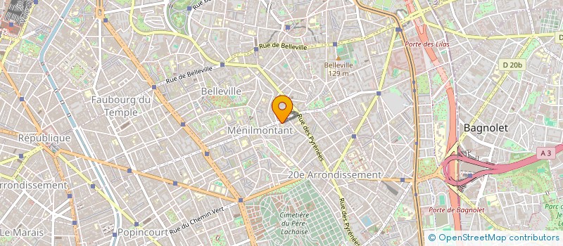 localisation de l'entreprise OGEC JEANNE D ARC à PARIS