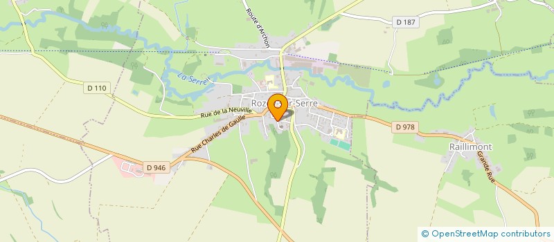 localisation de l'entreprise OGEC JEANNE D 'ARC à ROZOY-SUR-SERRE