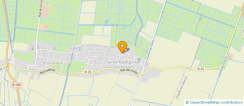 localisation de l'entreprise OGEC JEANNE D ARC  SAINTE-RADEGONDE-DES-NOYERS