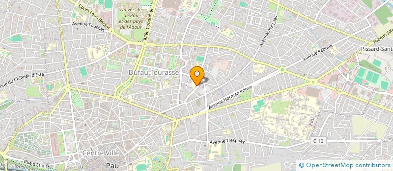 localisation de l'entreprise OGEC JOYEUX BEARN à PAU