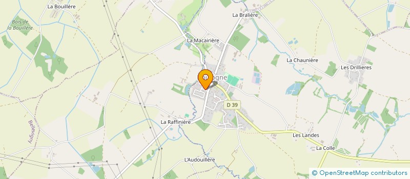 localisation de l'entreprise OGEC LA FLORENTINE à SAINTE-FLORENCE