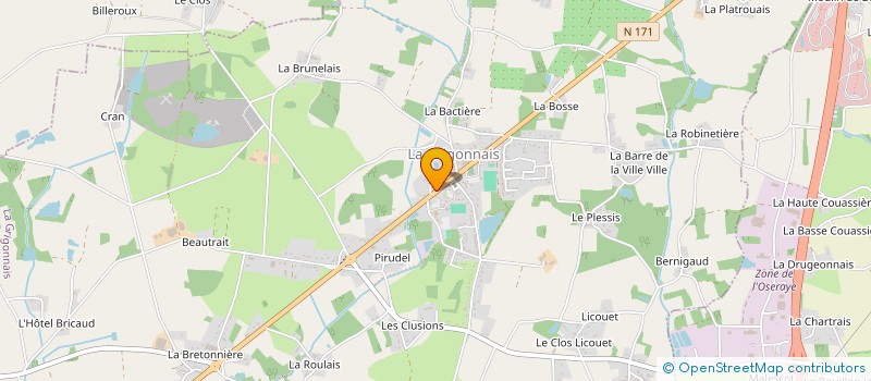 localisation de l'entreprise OGEC LA GRIGONNAIS à LA GRIGONNAIS