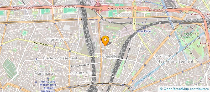 localisation de l'entreprise OGEC LA MADONE  PARIS