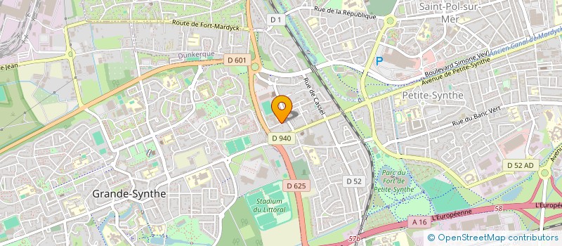 localisation de l'entreprise OGEC LA PROVIDENCE DUNKERQUE PTE SYNTHE à DUNKERQUE