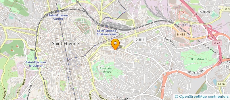 localisation de l'entreprise OGEC LA SALESIENNE à SAINT-ETIENNE