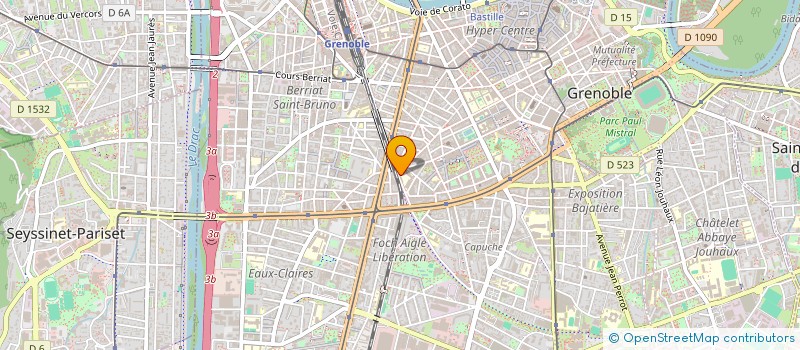 localisation de l'entreprise OGEC LA SALLE L AIGLE-GRENOBLE à GRENOBLE