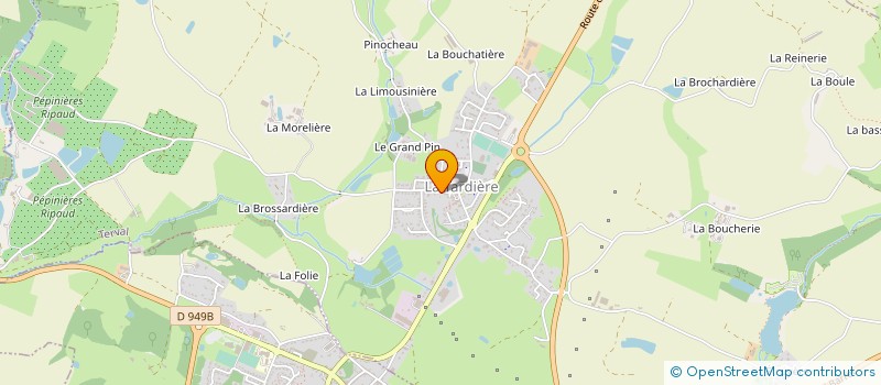 localisation de l'entreprise OGEC LA TARDIERE à TERVAL