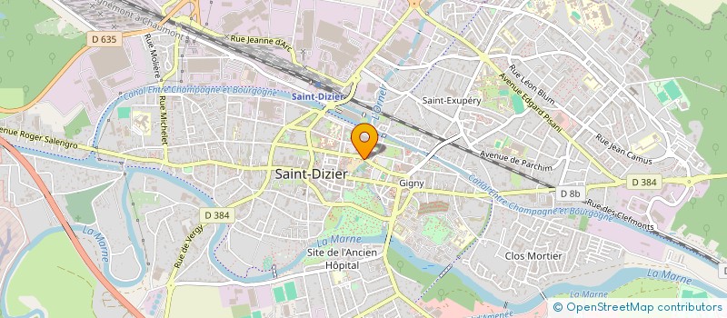 localisation de l'entreprise OGEC LEP DOCTRINE CHRETIENNE à SAINT-DIZIER