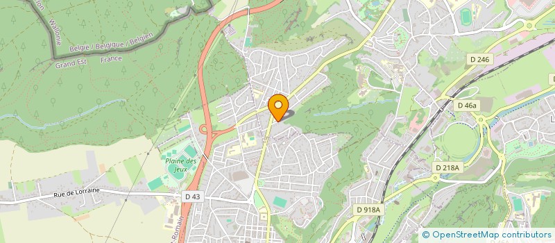 localisation de l'entreprise OGEC LEP PRIVE NOTRE DAME à MONT-SAINT-MARTIN