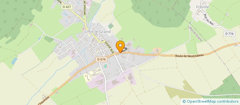 localisation de l'entreprise OGEC LEP SAINT CHARLES à LIFFOL-LE-GRAND