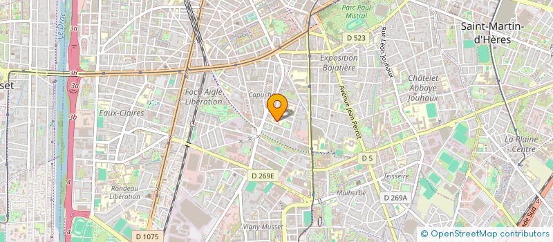 localisation de l'entreprise OGEC LES CHARMILLES à GRENOBLE