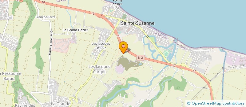 localisation de l'entreprise OGEC LYCEE CLUNY à SAINTE-SUZANNE