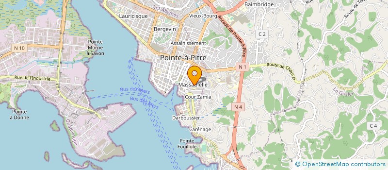 localisation de l'entreprise OGEC MAITRISE DE MASSABIELLE à POINTE-A-PITRE