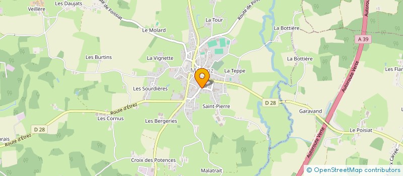 localisation de l'entreprise OGEC MARBOZ à MARBOZ