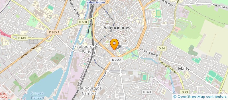 localisation de l'entreprise OGEC MARIE IMMACULEE à VALENCIENNES