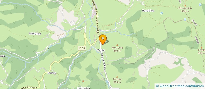 localisation de l'entreprise OGEC MENDI ALDE  ALDUDES