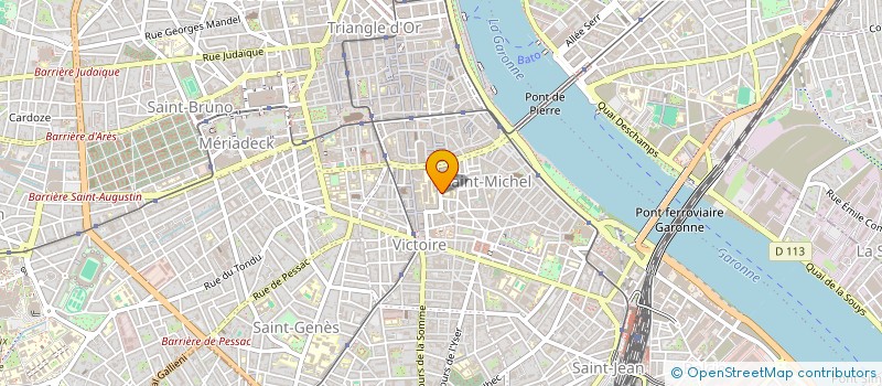localisation de l'entreprise OGEC MIRAIL à BORDEAUX