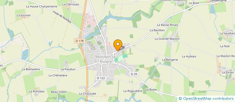 localisation de l'entreprise OGEC MOISDON LA RIVIERE à MOISDON-LA-RIVIERE