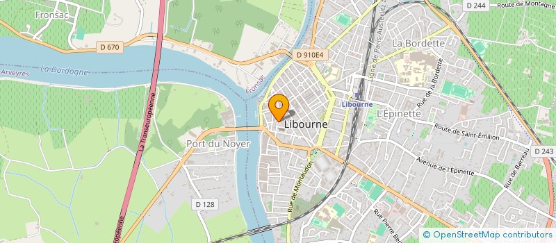 localisation de l'entreprise OGEC MONTESQUIEU à LIBOURNE