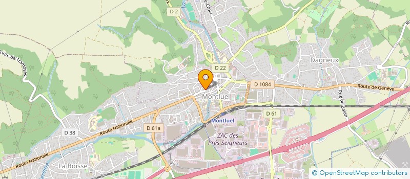 localisation de l'entreprise OGEC MONTLUEL à MONTLUEL