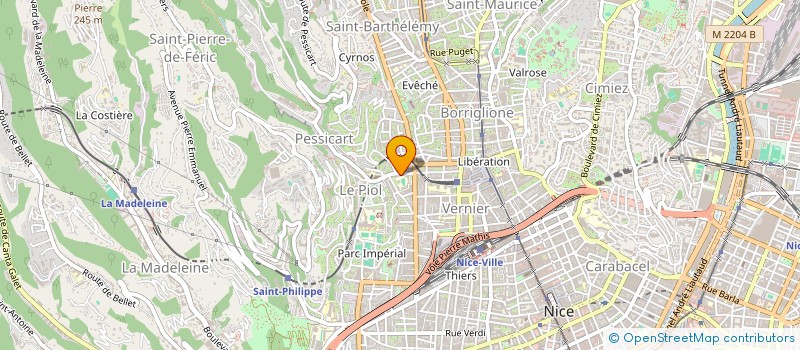 localisation de l'entreprise OGEC NAZARETH à NICE