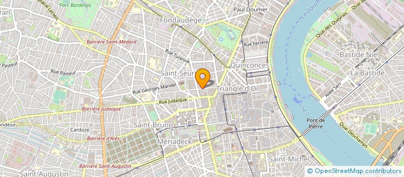 localisation de l'entreprise OGEC NOTRE DAME à BORDEAUX