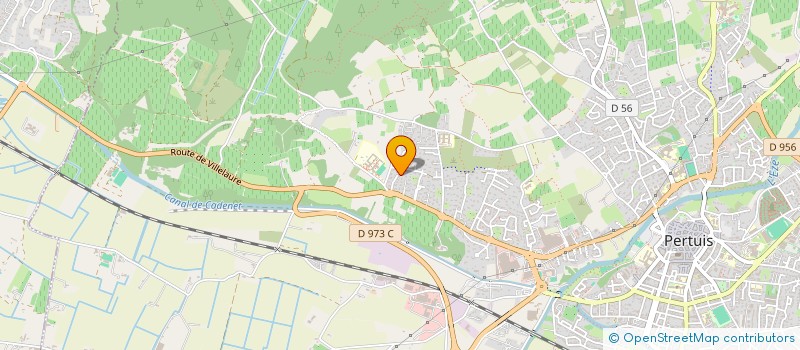 localisation de l'entreprise OGEC NOTRE DAME  PERTUIS