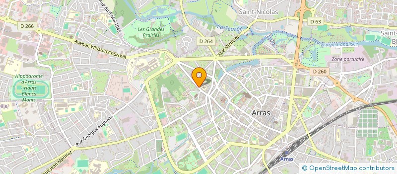 localisation de l'entreprise OGEC NOTRE DAME ARRAS à ARRAS