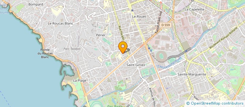 localisation de l'entreprise OGEC NOTRE DAME D'HUVEAUNE à MARSEILLE