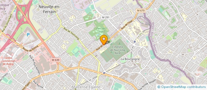localisation de l'entreprise OGEC NOTRE DAME DE CONSOLATION à TOURCOING