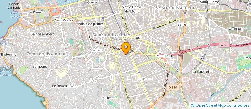 localisation de l'entreprise OGEC NOTRE DAME DE LA PAIX à MARSEILLE