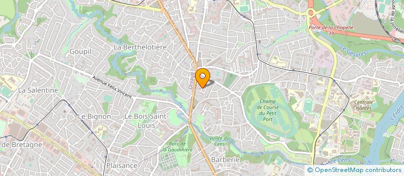 localisation de l'entreprise OGEC NOTRE DAME DE LOURDES à NANTES