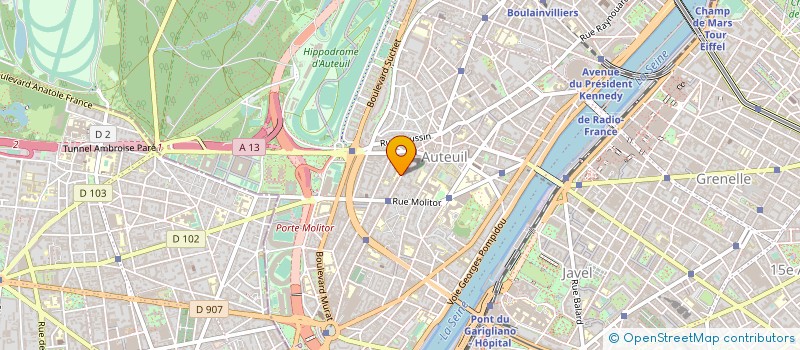 localisation de l'entreprise OGEC NOTRE DAME DES OISEAUX NDO  PARIS