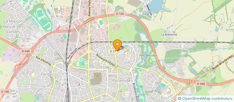 localisation de l'entreprise OGEC NOTRE DAME DU ROC à LA ROCHE-SUR-YON