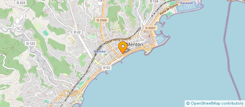localisation de l'entreprise OGEC NOTRE DAME DU SACRE COEUR à MENTON