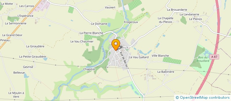 localisation de l'entreprise OGEC NOTRE DAME DU SACRE-COEUR DE CHANZEAUX à CHEMILLE-EN-ANJOU