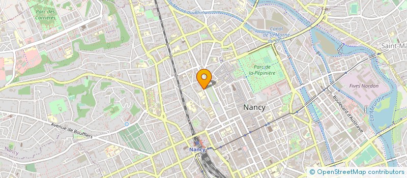 localisation de l'entreprise OGEC NOTRE DAME SAINT SIGISBERT  NANCY