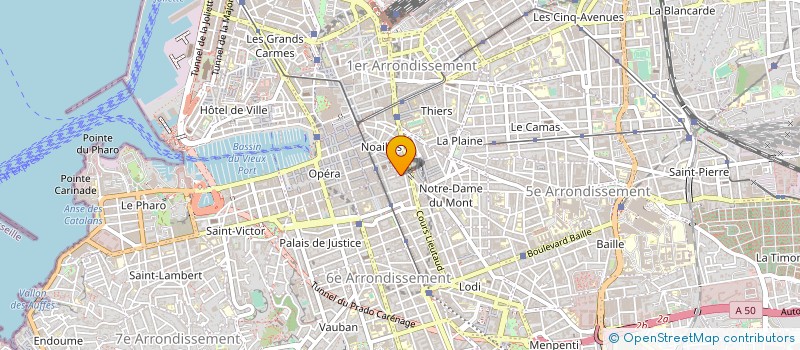 localisation de l'entreprise OGEC PERRIN LA TRINITE à MARSEILLE 6