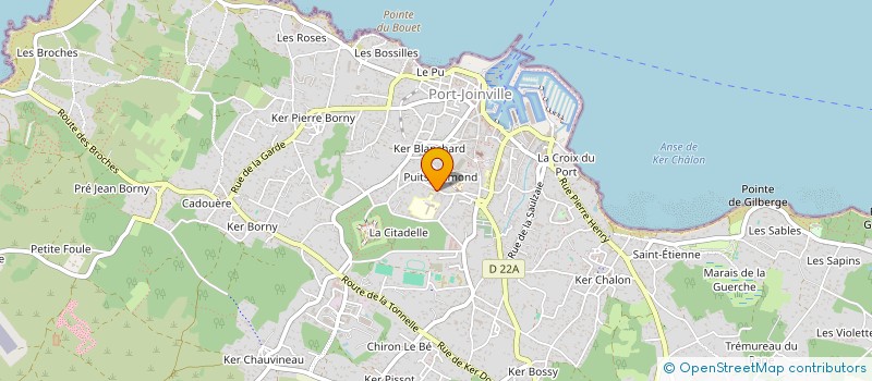 localisation de l'entreprise OGEC PORT JOINVILLE à L'ILE-D'YEU