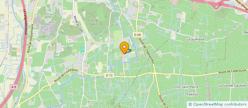 localisation de l'entreprise OGEC PRESENTATION DE MARIE PROVENCE  SORGUES