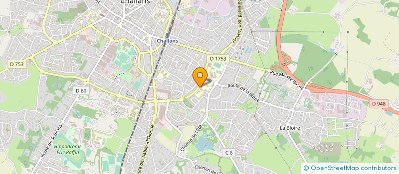 localisation de l'entreprise OGEC PRIMAIRE ET MATERNELLE DE CHALLANS à CHALLANS