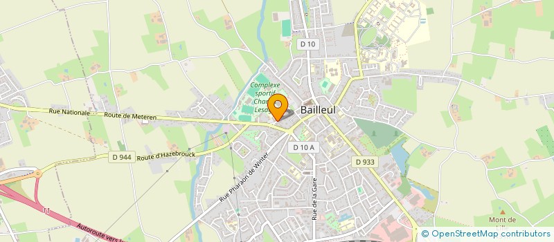 localisation de l'entreprise OGEC PRIMAIRES ET COLLEGES BAILLEUL STEENWERCK à BAILLEUL