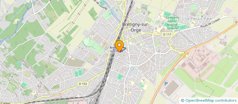localisation de l'entreprise OGEC PRIV JEANNE D ARC BRETIGNY SUR ORGE à BRETIGNY-SUR-ORGE