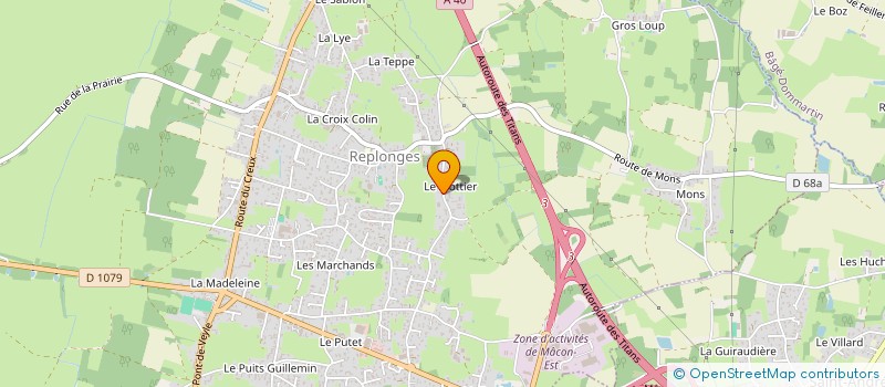 localisation de l'entreprise OGEC REPLONGES STE MADELEINE à REPLONGES