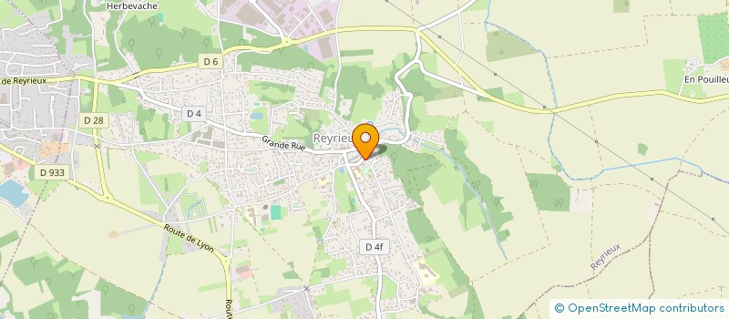 localisation de l'entreprise OGEC REYRIEUX JEANNE D ARC à REYRIEUX